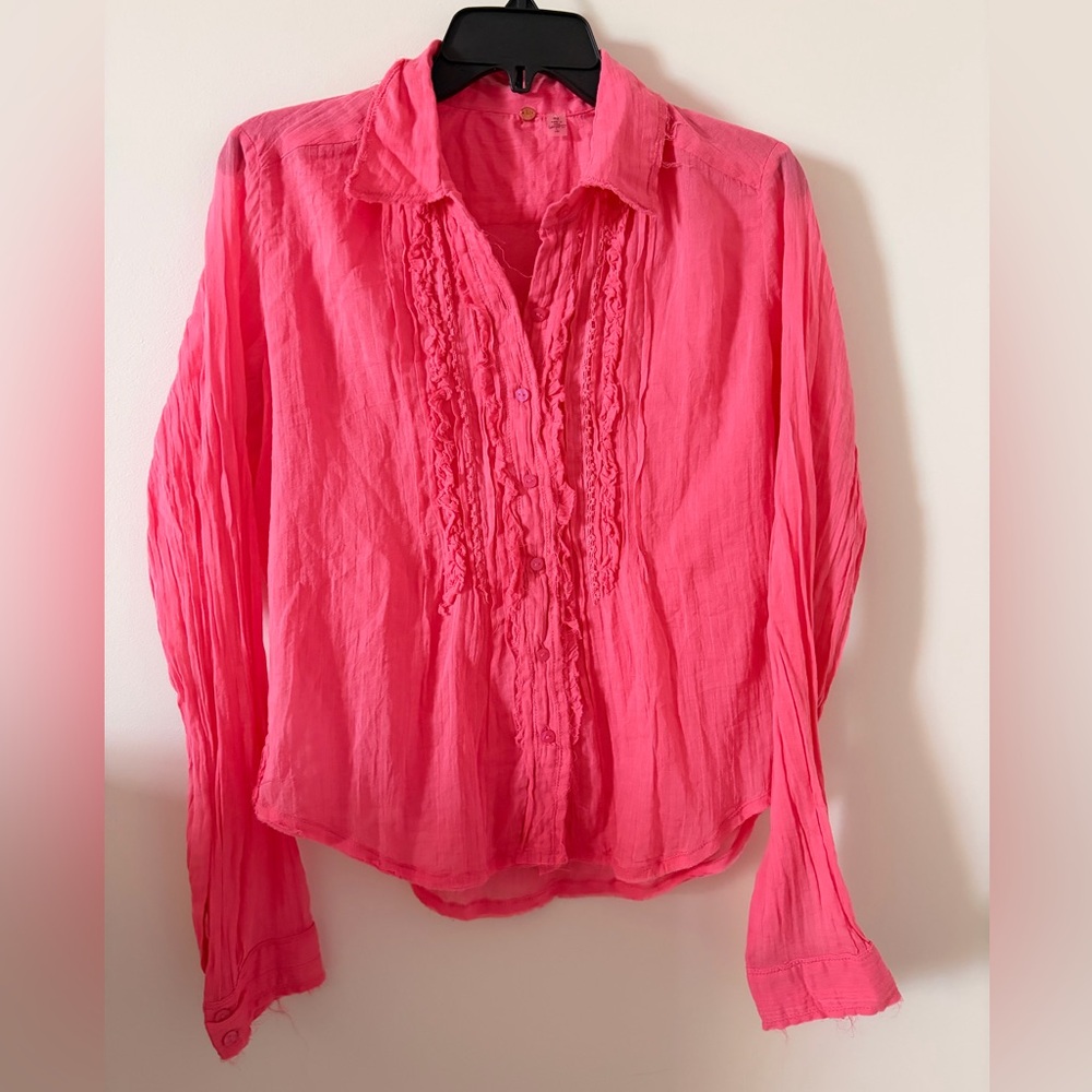 Free People Drew button down - Picture 2 of 5